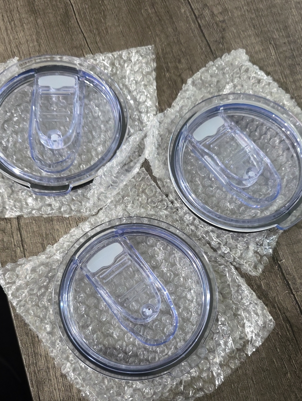 Clear Replacement Tumbler Lids with Sliding Closure - Clear Fits Yeti 30 Oz